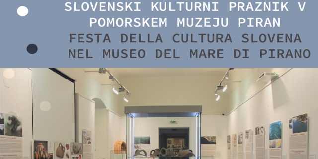 Slovenski kulturni praznik v Pomorskem muzeju Piran